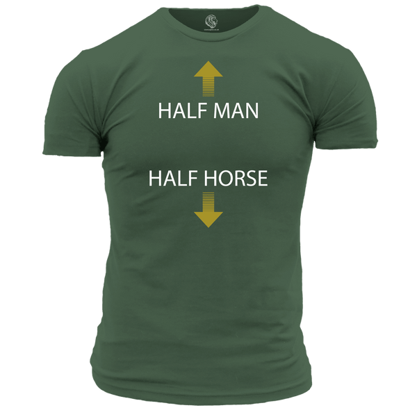 Half Man T Shirt