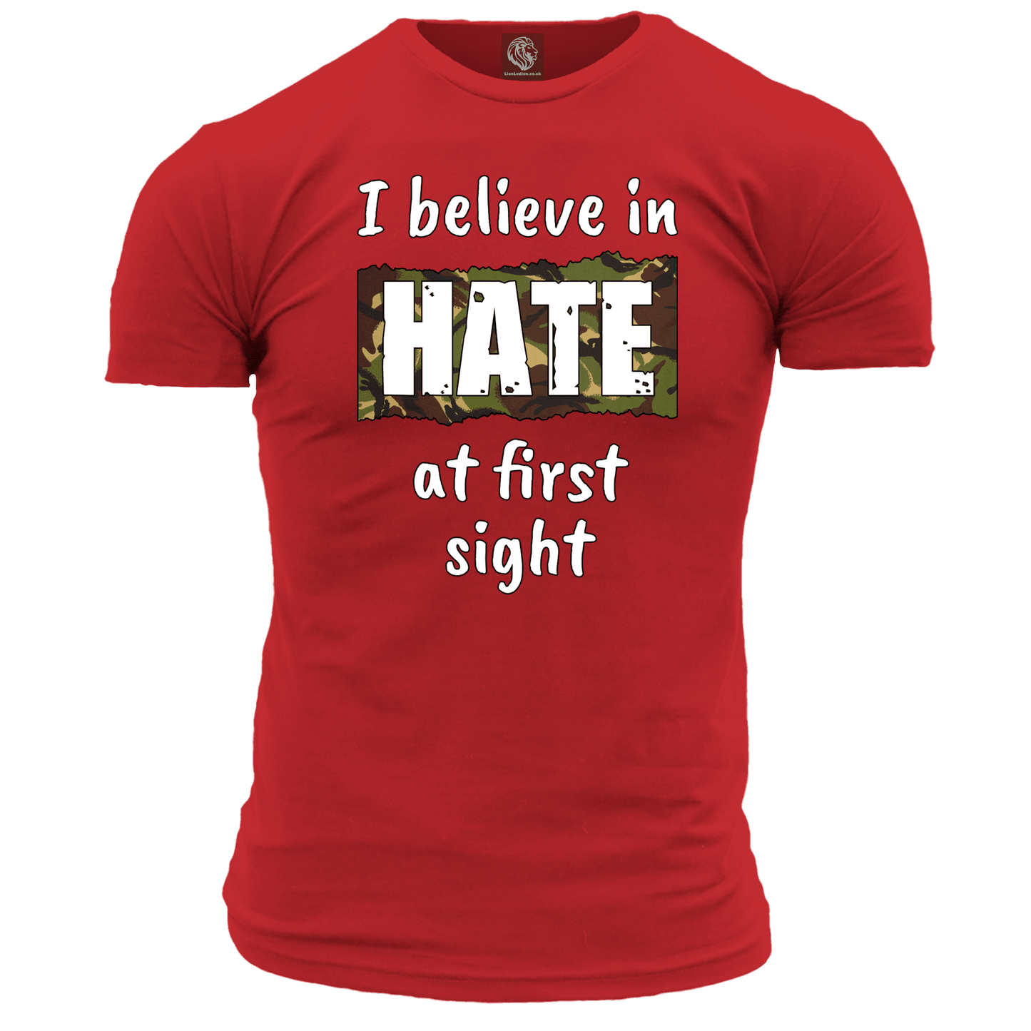 Veteran T Shirt Hate At First Sight