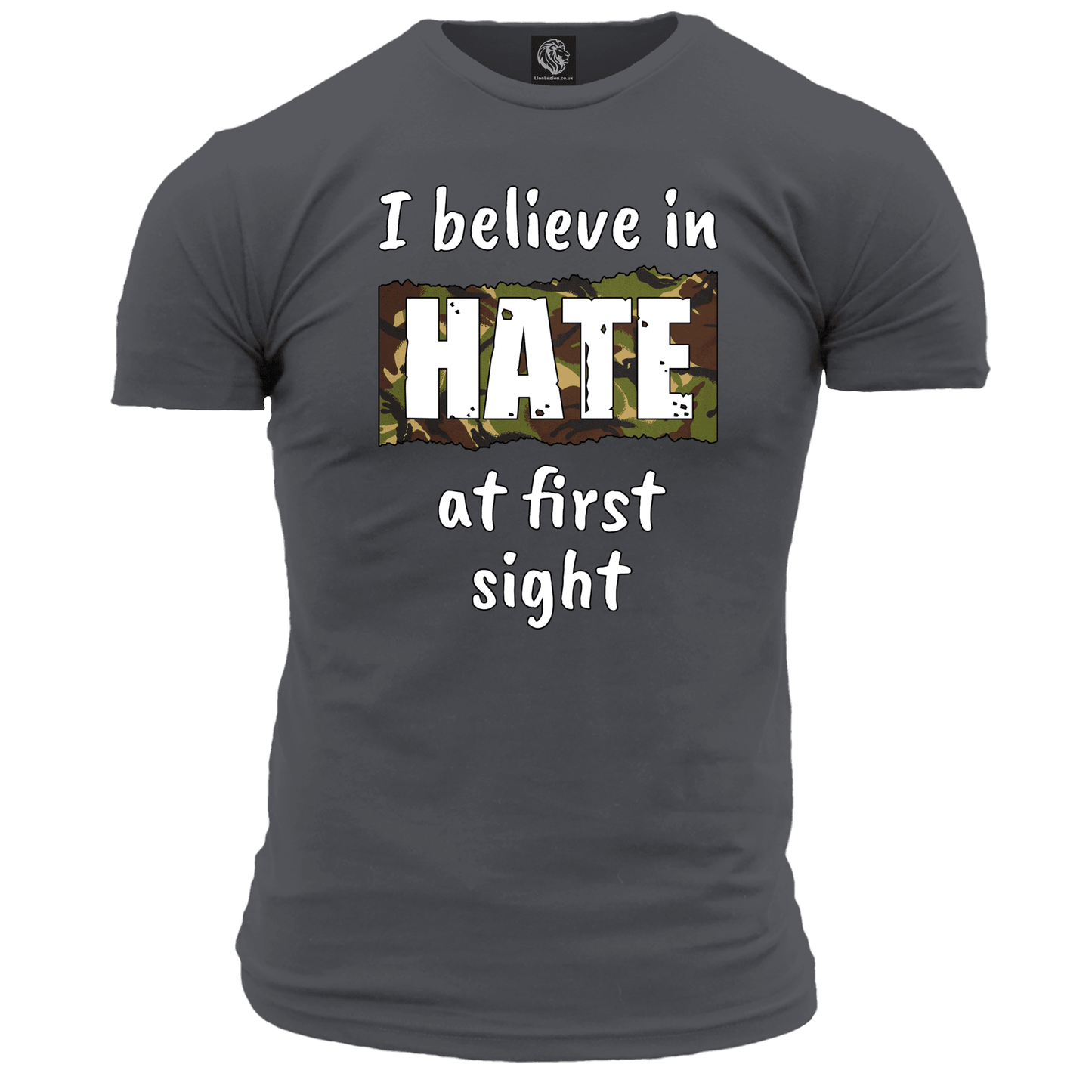 Veteran T Shirt Hate At First Sight