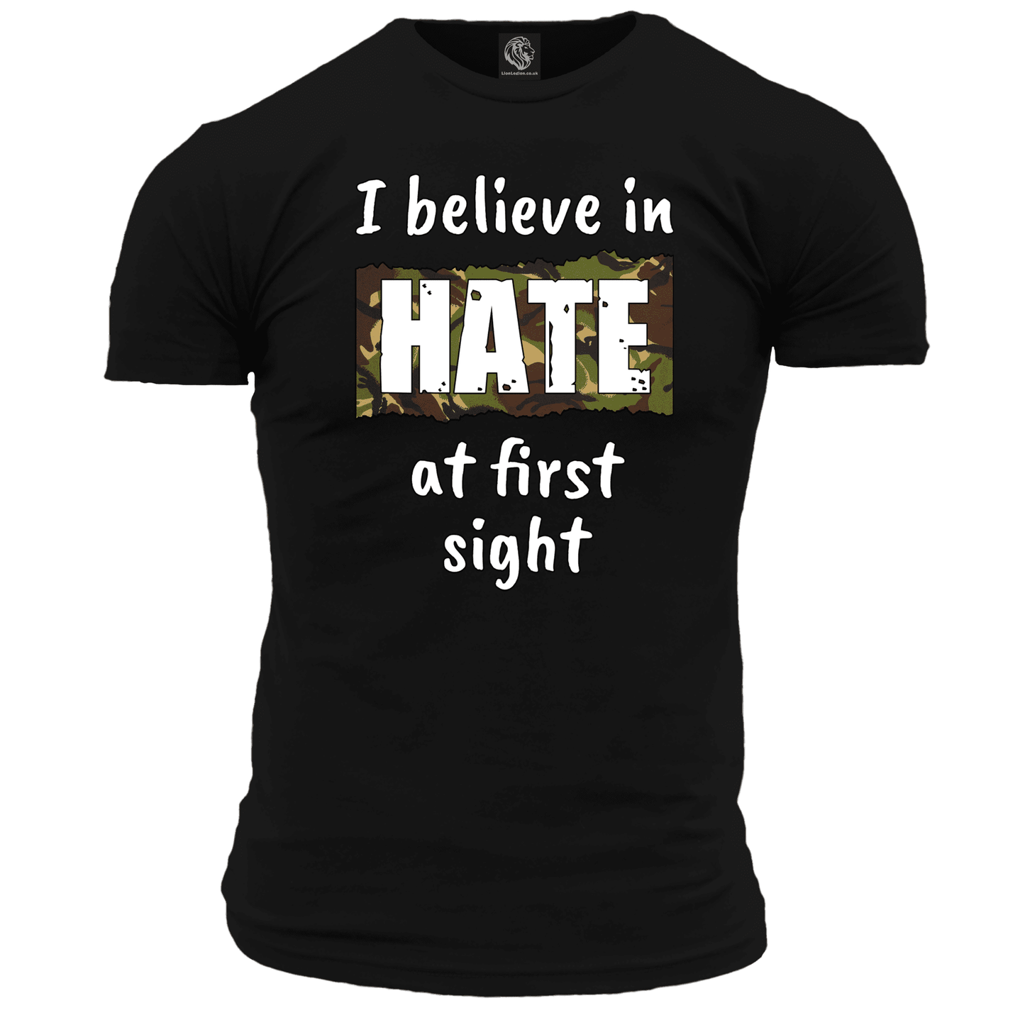 Veteran T Shirt Hate At First Sight