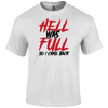 Funny T Shirt Hell Full White