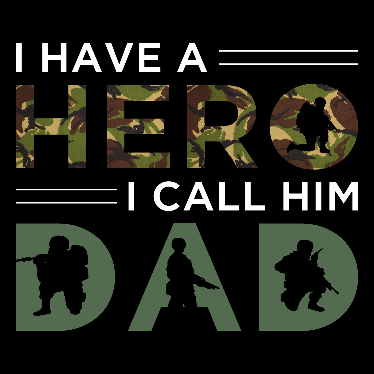 Hero Called Dad T Shirt