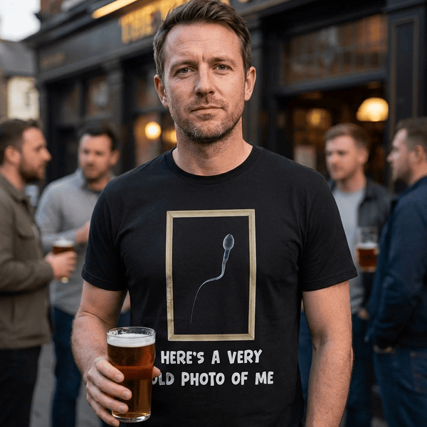 Old Photo Funny T Shirt by Lion Legion 