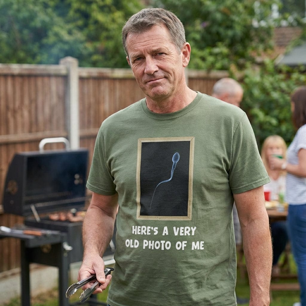 Old Photo Funny T Shirt by Lion Legion 