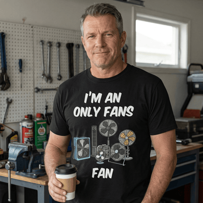 Only Fans Funny T Shirt by Lion Legion 