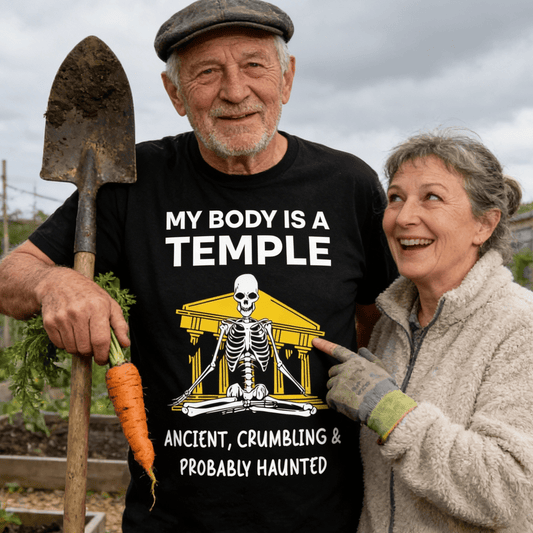 My Body Temple T Shirt by Lion Legion 