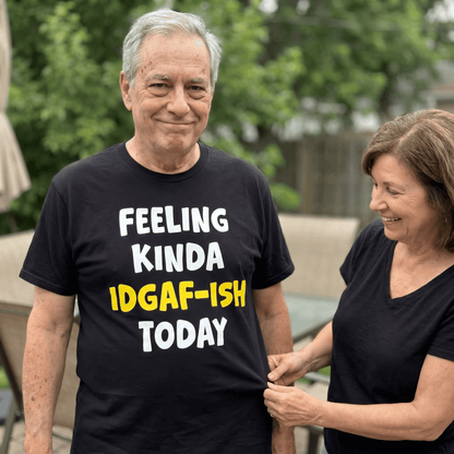 IDGAF-ish Funny T Shirt by Lion Legion 