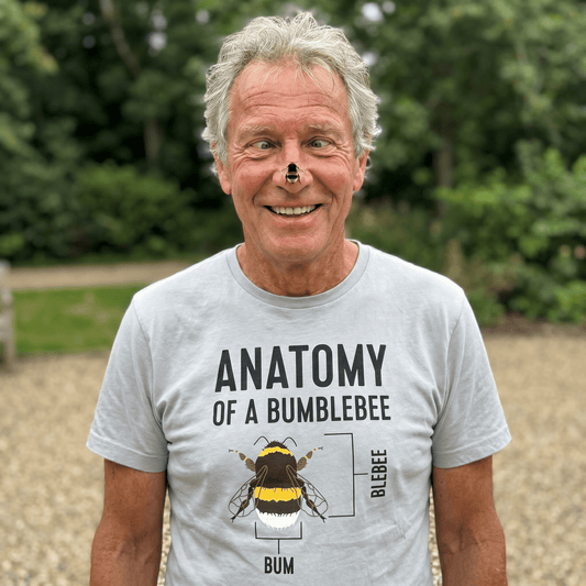 Anatomy Of A Bumblebee T Shirt by Lion Legion 