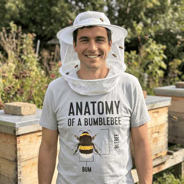Anatomy Of A Bumblebee T Shirt by Lion Legion 