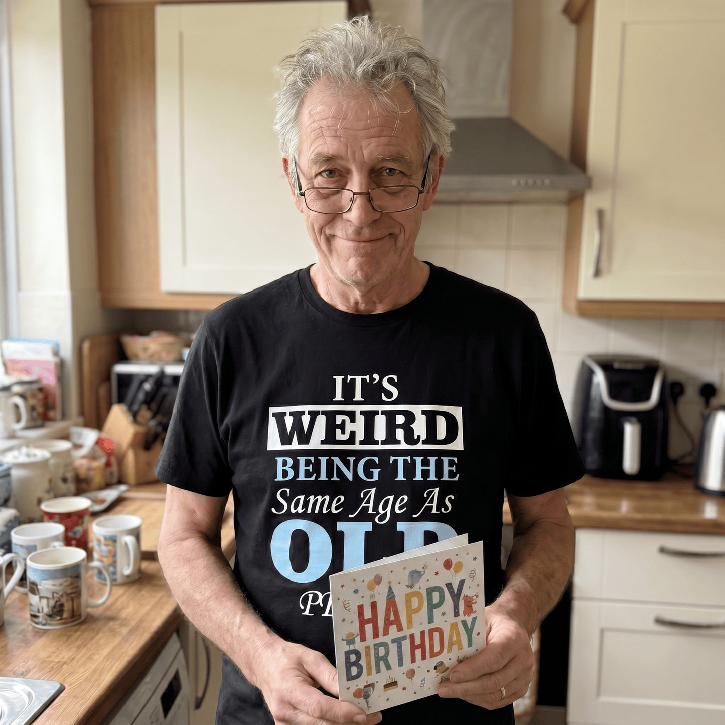 Old People T Shirt by Lion Legion 