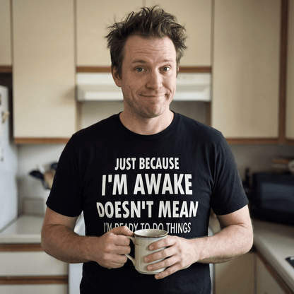 Not Ready T Shirt by Lion Legion 