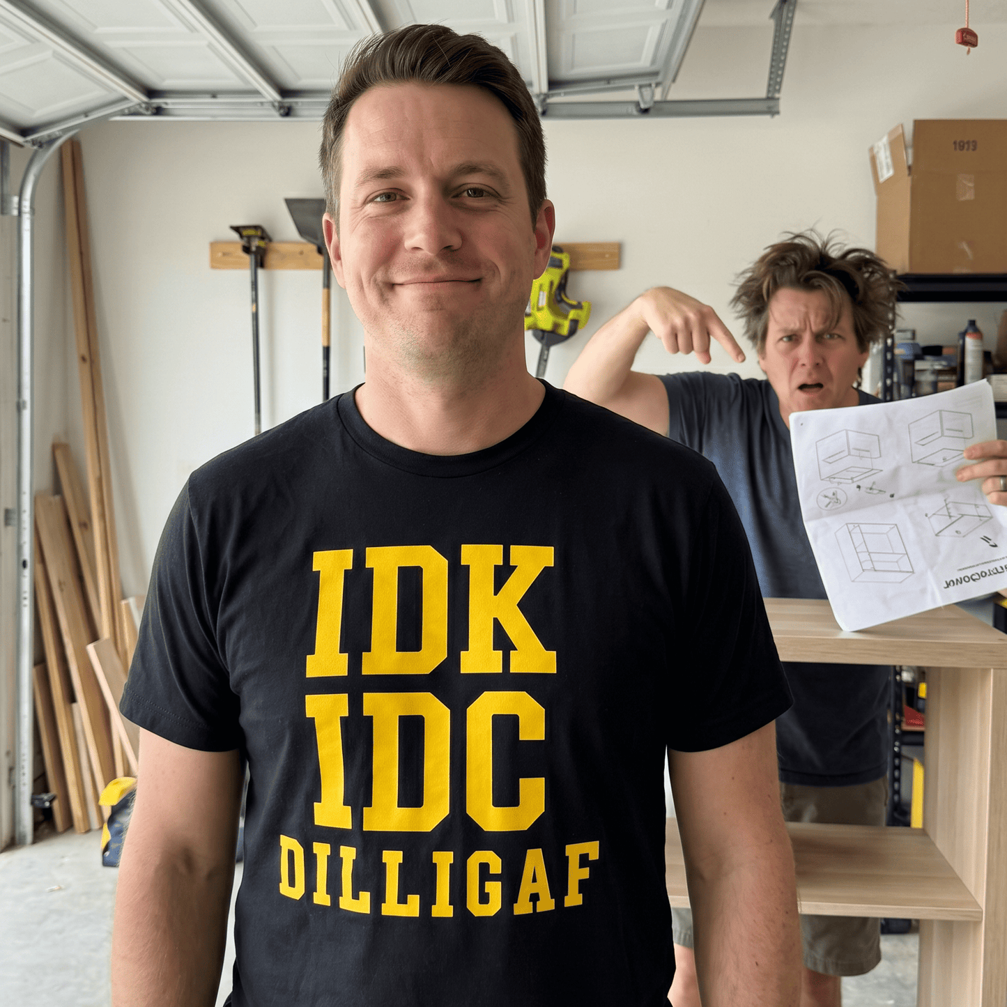 I Don't Know T Shirt by Lion Legion 