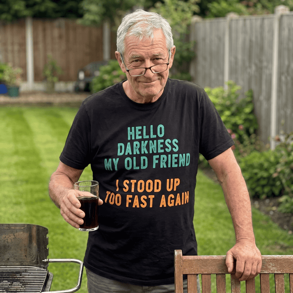 Hello Darkness T Shirt by Lion Legion 