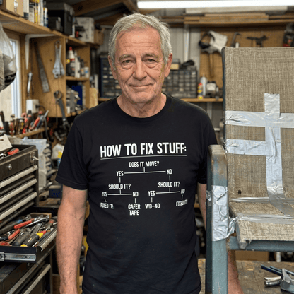 How To Fix Stuff T Shirt by Lion Legion 