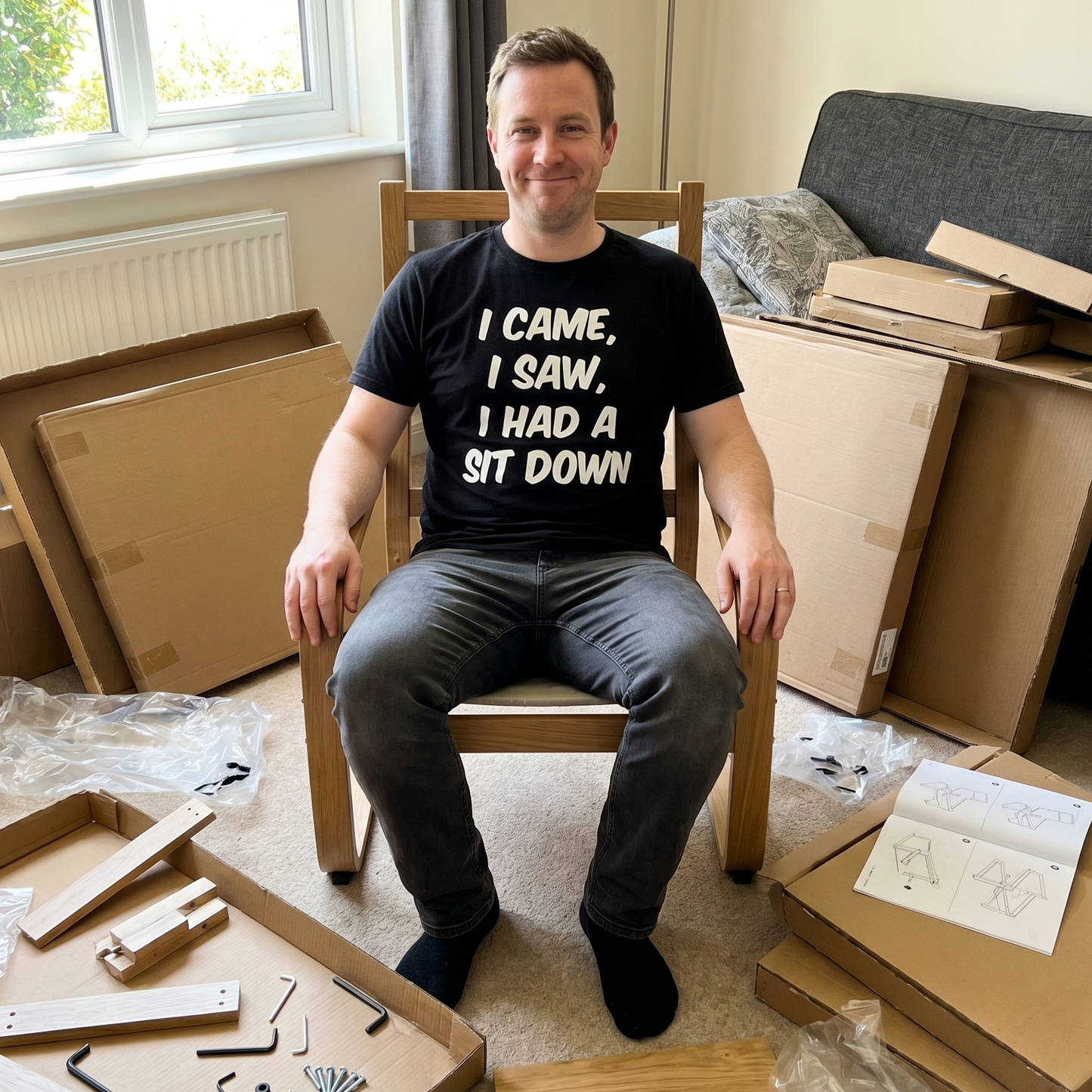 Sit Down T Shirt