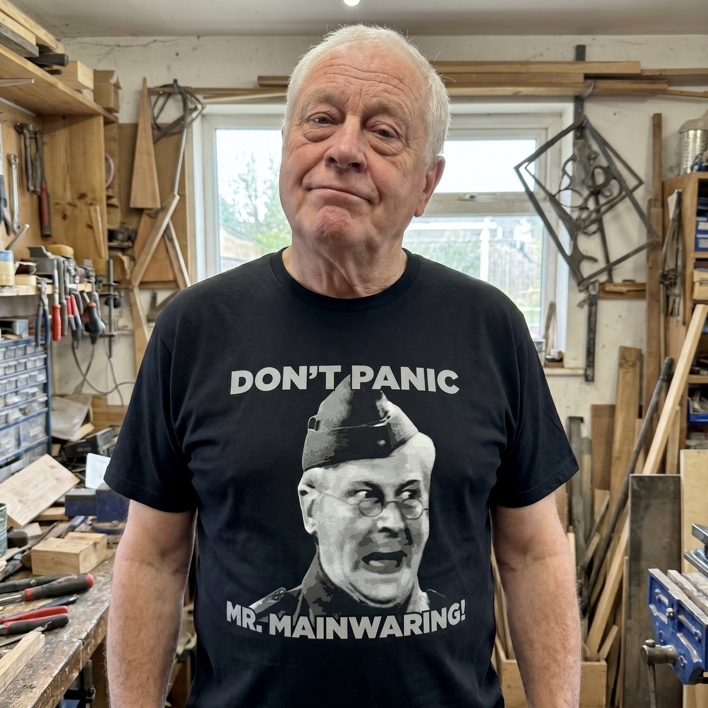 Don't Panic Mr Mainwaring T Shirt