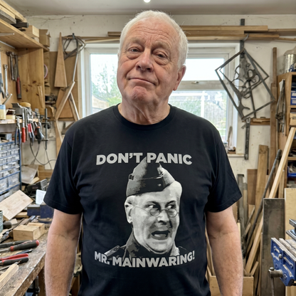 Don't Panic Mr Mainwaring T Shirt