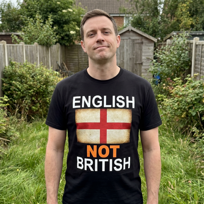 English Not British T Shirt