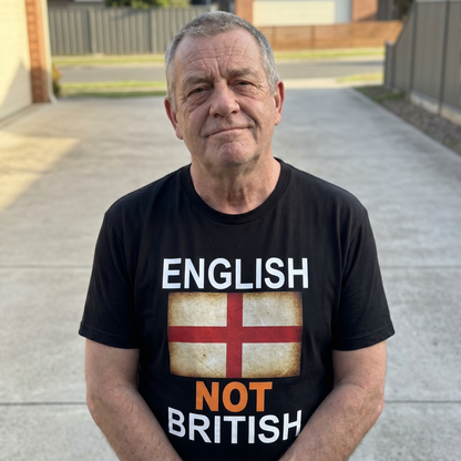 English Not British T Shirt