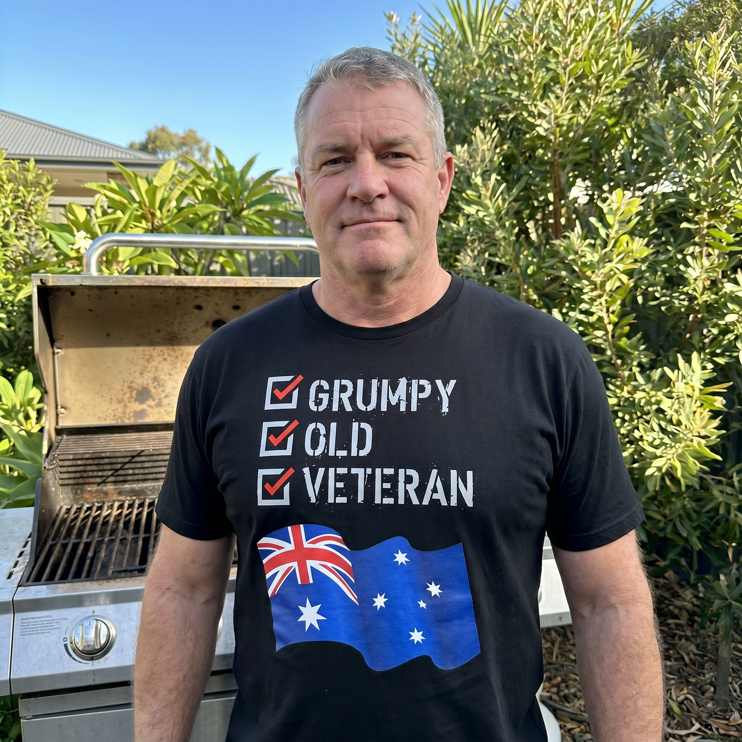 Grumpy Old Veteran (AUS) T Shirt