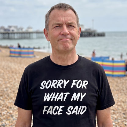 What My Face Said Funny T Shirt