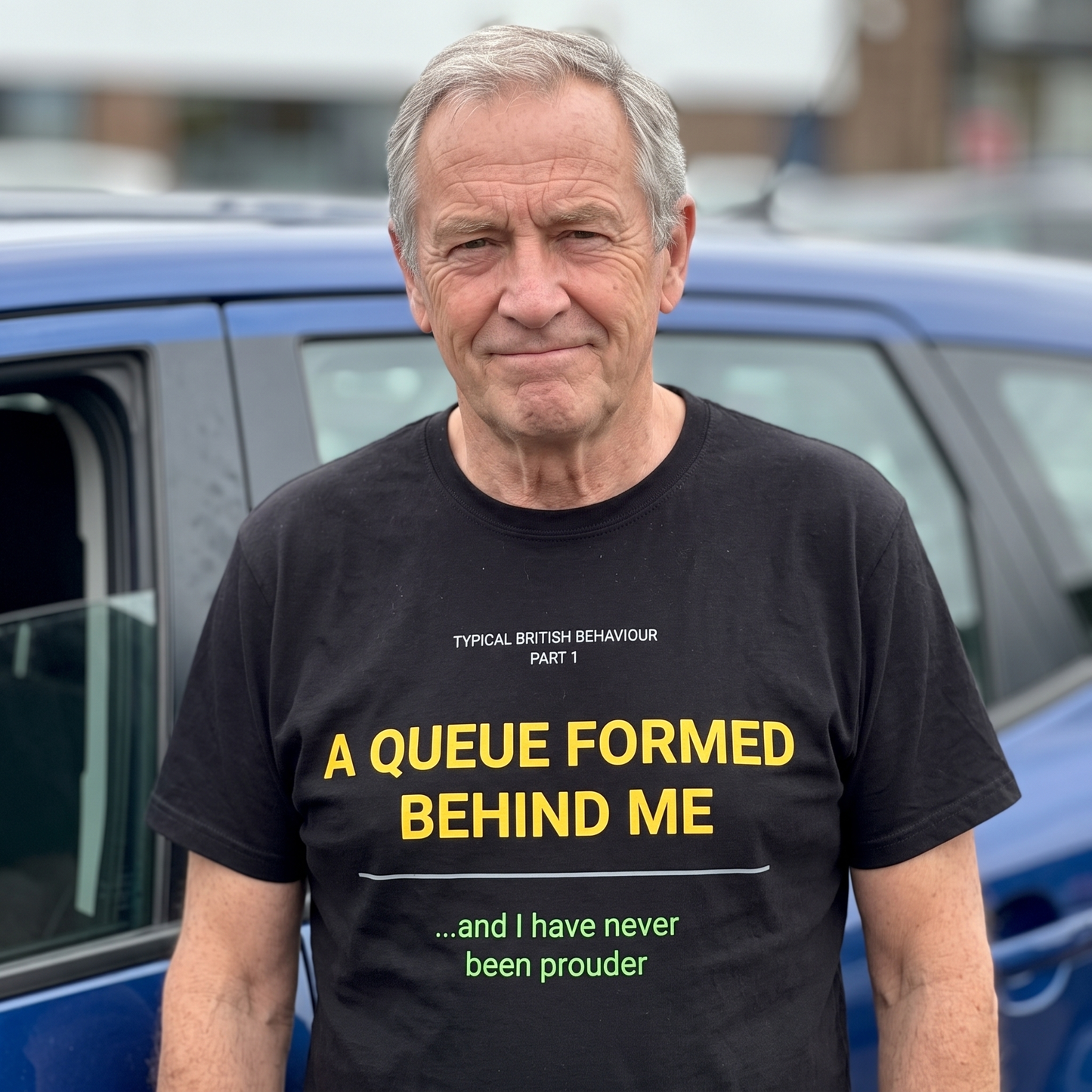 Queue Behind Me T Shirt