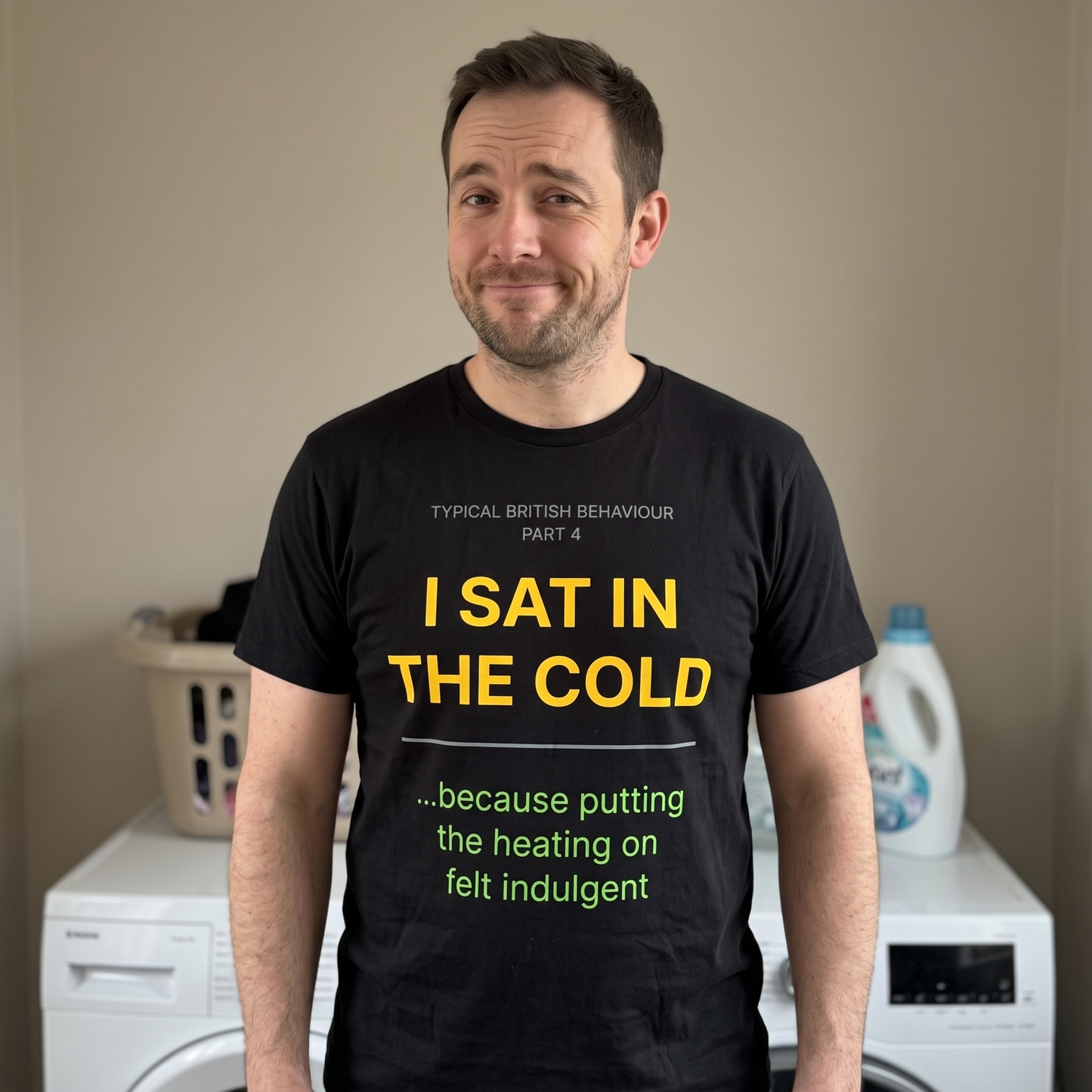 Sat In The Cold T Shirt