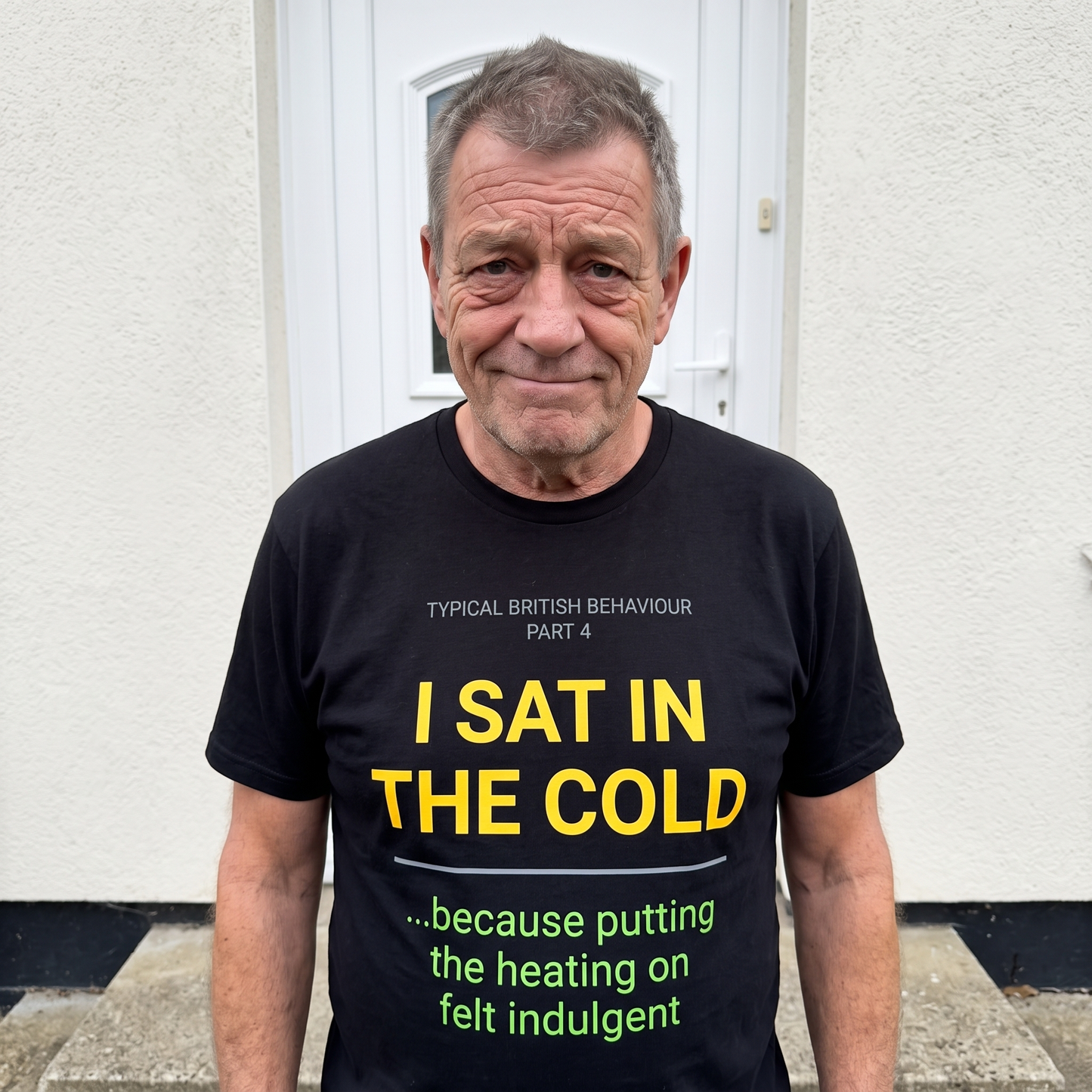 Sat In The Cold T Shirt