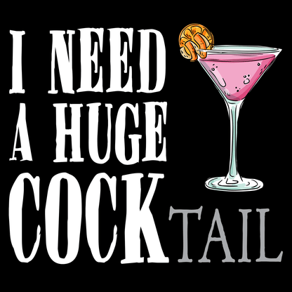 Huge Cocktail T Shirt