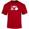 50th birthday t shirt I Am 49+