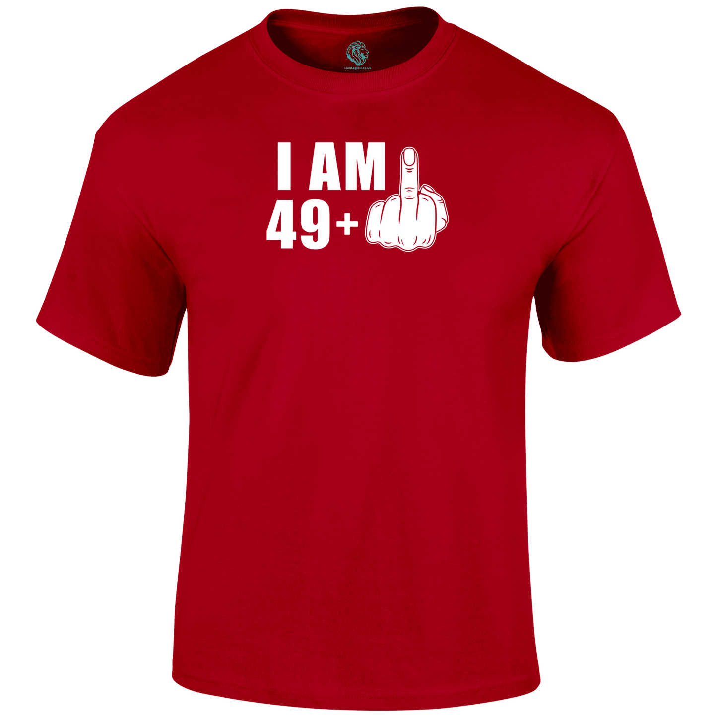 50th birthday t shirt I Am 49+