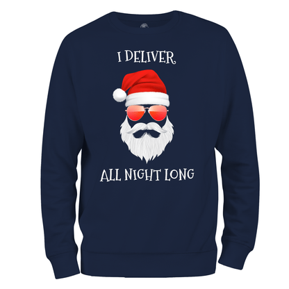 Funny Christmas Jumper I Deliver