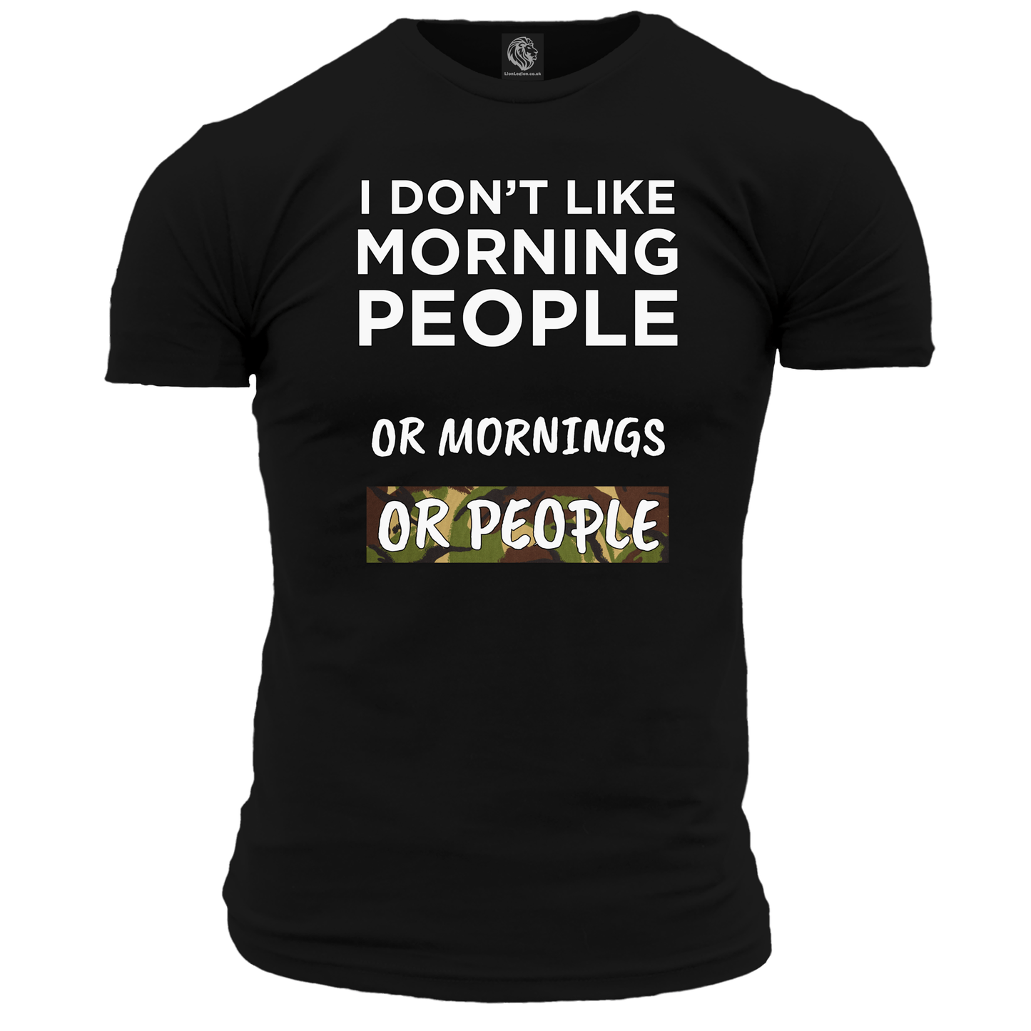 I Don't Like Morning People T Shirt
