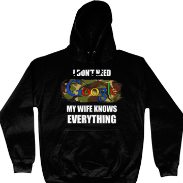 I Don't Need Google Hoodie