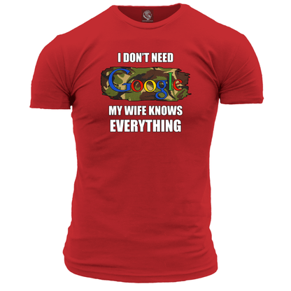 I Don't Need Google T Shirt