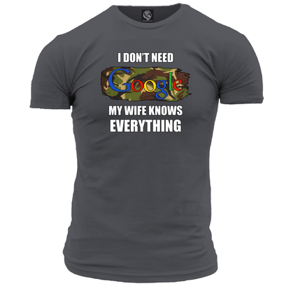 I Don't Need Google T Shirt