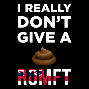 I Dont Give A ROMFT T Shirt