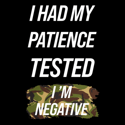 I Had My Patience Tested Unisex Hoodie
