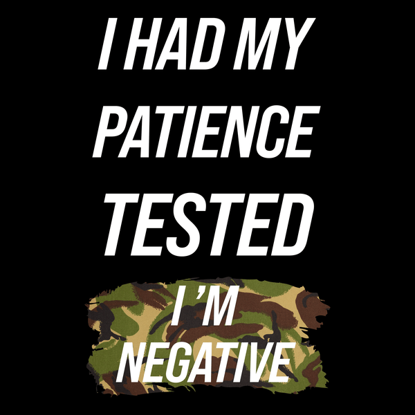 I Had My Patience Tested Unisex Hoodie