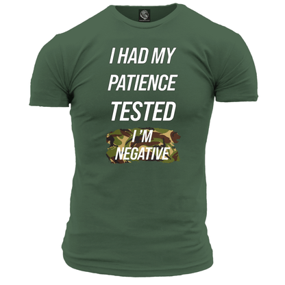 I Had My Patience Tested Unisex T Shirt