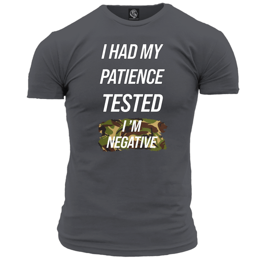 I Had My Patience Tested Unisex T Shirt