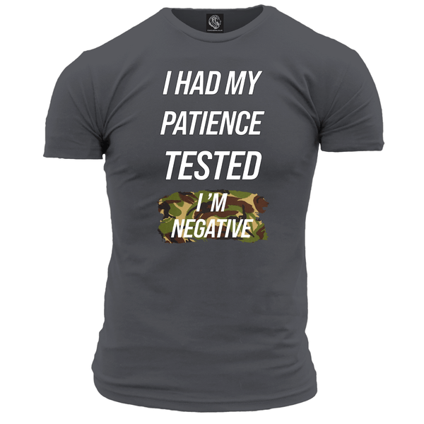 I Had My Patience Tested Unisex T Shirt