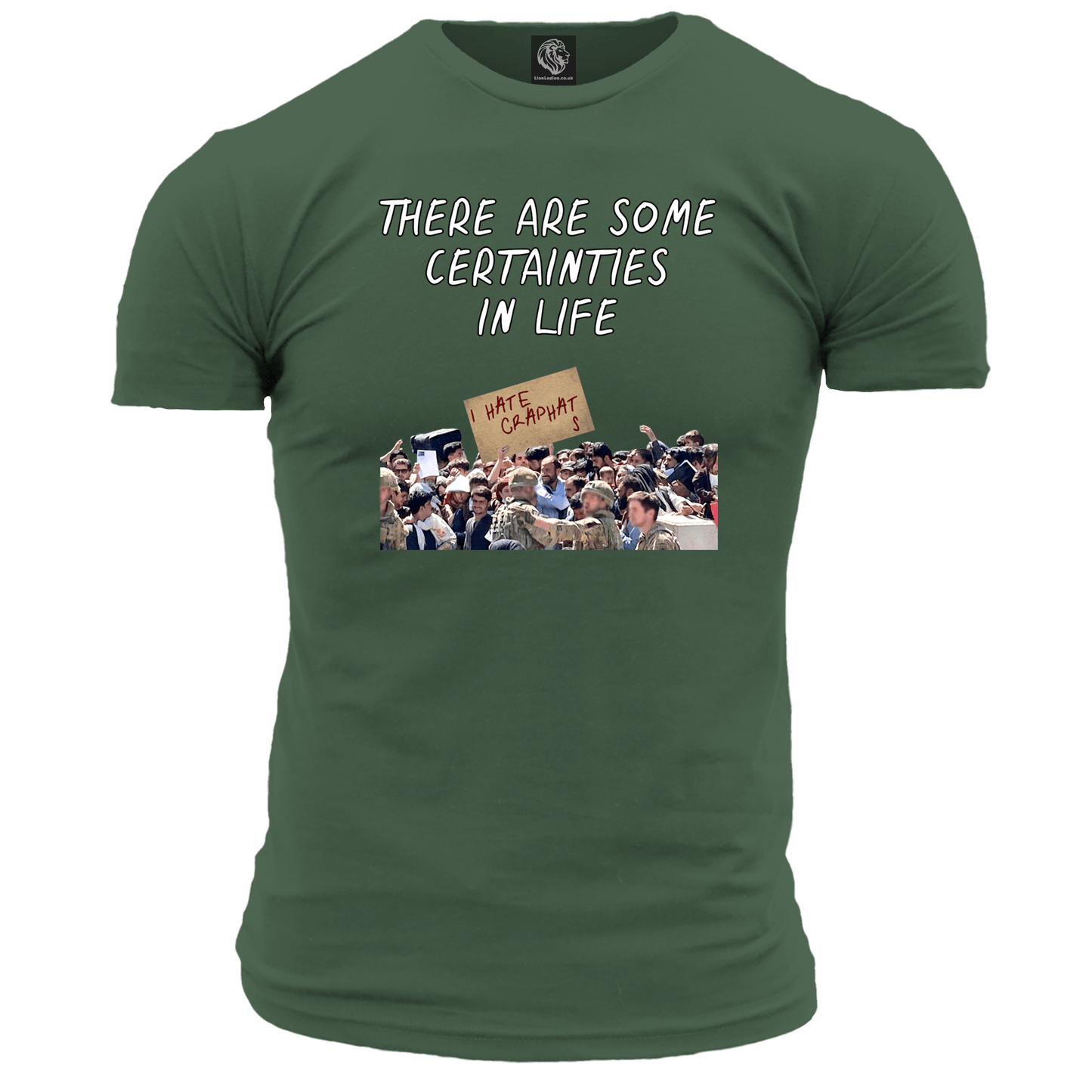 I Hate Craphats Kabul T Shirt
