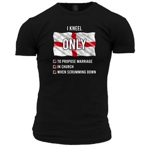 I Kneel ONLY (Rugby) Unisex T Shirt