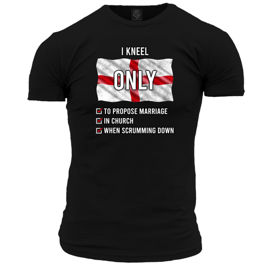 I Kneel ONLY (Rugby) T Shirt