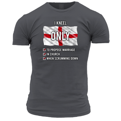 I Kneel ONLY (Rugby) T Shirt