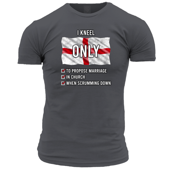 I Kneel ONLY (Rugby) T Shirt