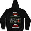 I Like Beers & Motorbikes Hoodie