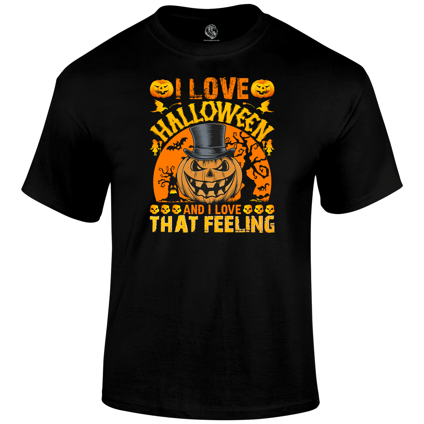 I Love Halloween T Shirt