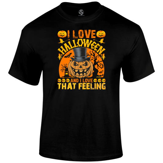 I Love Halloween T Shirt